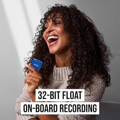 RØDE Wireless GO (Gen 3) – Compact Wireless Mic – Pristine Audio, 32-bit Float Recording, Automatic Level Control, for Phones, Cameras and Computers (Cobalt)
