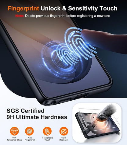 Red2Fire Magnetic for Samsung Galaxy S26 Ultra Case, [Compatible with MagSafe][12Ft Military Grade Protection][2*Screen Protector] Slim Translucent Anti-Slip Shockproof Case for Samsung S26 Ultra 6.9"