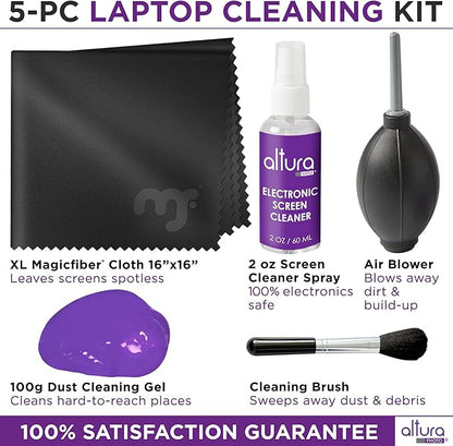 Keyboard Cleaner & Laptop Cleaning Kit - All-In-One Electronic Screen Cleaner for Computer, PC, MacBook, iPhone, Camera Accessories - Gifts for Gamers Men, Stocking Stuffers for College Tech Guy Geeks