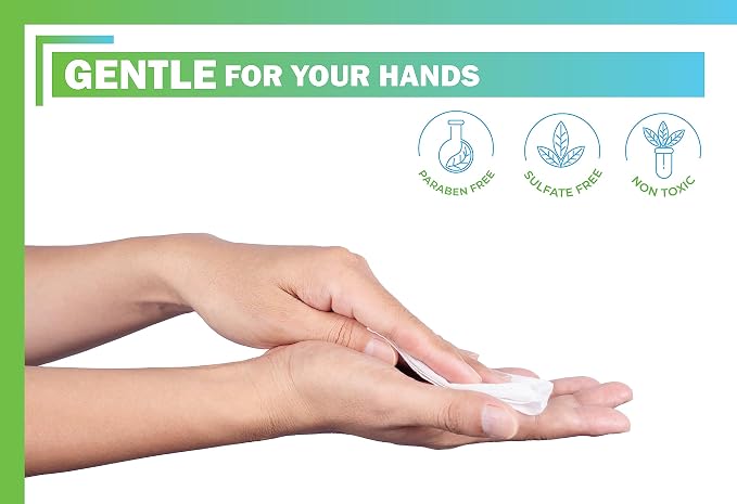 Advanced 75% Alcohol Antiseptic Hand Sanitizer Multipurpose Wipes (50 Count x 2 Pack : 50 Wipes)