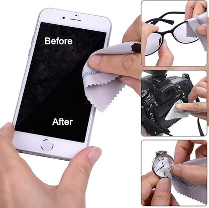 Wisdompro 45 Pcs Cell Phone Cleaning Kit, USB Charging Port Cleaner and Headphone Jack Brush Tool Set for Phones, Tablets, Earbuds, Laptops and Other Electronics
