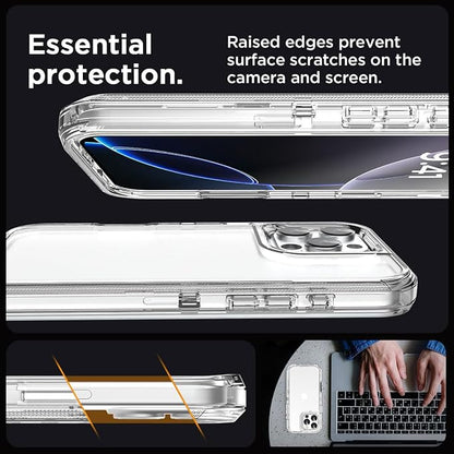 AICase for iPhone 16 Pro Case Clear 3 in 1 Heavy Duty Drop Protection Full Body Rugged Shockproof/Dust Proof 3-Layer Military Protective Tough Durable Cover for iPhone 16 Pro 6.3"_1