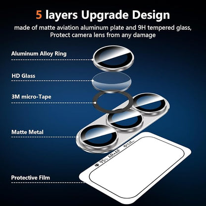 for Samsung Galaxy S26 Camera Lens Protector, Electroplated Matte Back with 9H Tempered Glass Lens Protector, [Strong Adsorption] [Case-Friendly] Metal Ring HD Clear Lens Cover, Gray