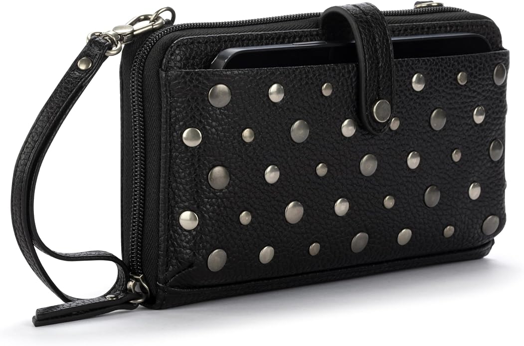 The Sak Iris Smartphone Crossbody Purse - Small Women's Cellphone Bag & Wallet For Everyday- Convertible Wristlet With Zipper