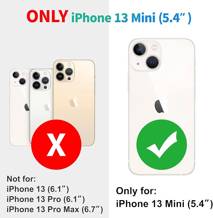 SPORTLINK Compatible with iPhone 13 MINI Waterproof Case - Built in Screen Protector Full Body Shockproof Dustproof IP68 Waterproof Case for iPhone 13 MINI 5.4 Inch Pink