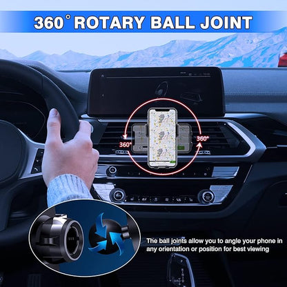 Karltys Car Phone Holder for BMW X3 2018-2021 (NOT for 22-23 X3) /X4 2019-2021 Accessories Cell Phone Holder Air Vent Mount for 4-7 Inch Phones Hands Free Thick Case Friendly Mobile Stand