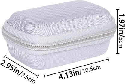 khanka Hard Travel Case with Anker 621 Nano Power Bank,5,000mAh Portable Charger,Case Only (White)