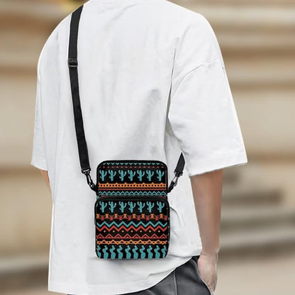 Men's Crossbody Bag, Small Cell Phone Wallet, Women's Shoulder Handbag, Travel Gym Bag