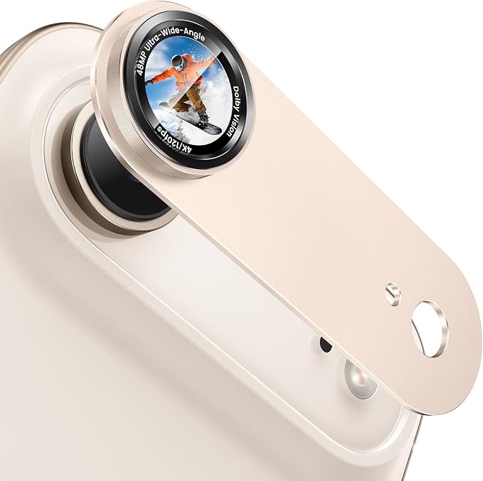 Goton Compatible for iPhone Air Camera Lens Protector 2025, 1-Pack Aluminum Alloy Metal Cover with HD Tempered Glass for iPhone 17 Air, Pro Camera Style, Shatter-Resistant, Scratch-Proof