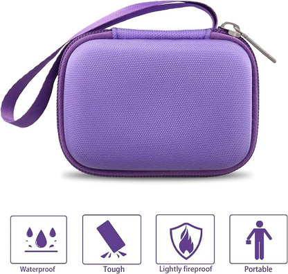 khanka Hard Case for Anker Nano 10000mAh 45W/A1665/A1664 Power Bank,Purple | EVA Hard Shell, Easy Carry Handle, Impact Resistant Protection, Soft Interior Lining, Secure Custom Fit, Protective Case Only