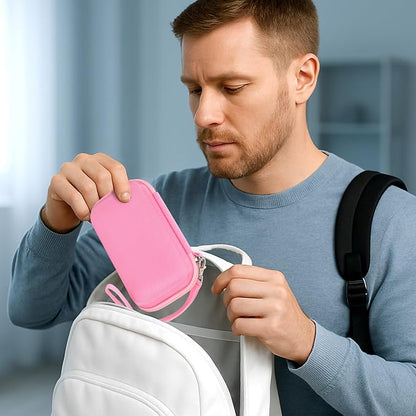 ANKHOH Portable Bank Charger Case for Charmast for VRURC for OHOVIV for SABANI for YILANS for CFIAI for LOVELEDI for RGVOTA for Miday for RONEGN for POIYTL for IAPOS Fast Charging Battery (Pink)