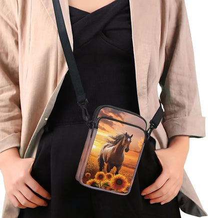 DISNIMO Small Crossbody Bags for Women Trendy Cross Body Cell Phone Shoulder Bags Purses with Adjustable Strap