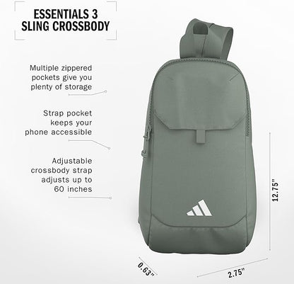 adidas Essentials Crossbody – Athletic Sling Bag with Phone Pocket