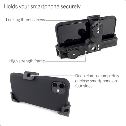 STUNTMAN High Stability Chest Mount for Smartphones - Compatible with iPhone, Samsung, Motorola, Google Pixel and Other Phones