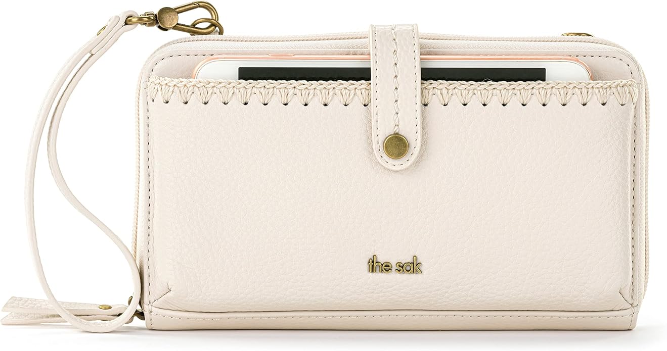 The Sak Iris Smartphone Crossbody Purse - Small Women's Cellphone Bag & Wallet For Everyday- Convertible Wristlet With Zipper