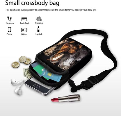 DISNIMO Small Crossbody Bags for Women Trendy Cross Body Cell Phone Shoulder Bags Purses with Adjustable Strap