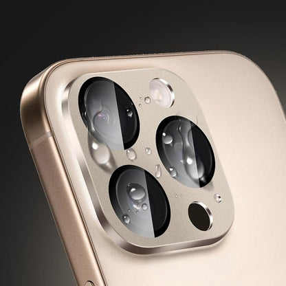 SAHARA - Ultra-Strong Camera Lens Protector for iPhone 16 Pro/16 Pro Max (2-Pack), Desert Titanium, (ZD00164)