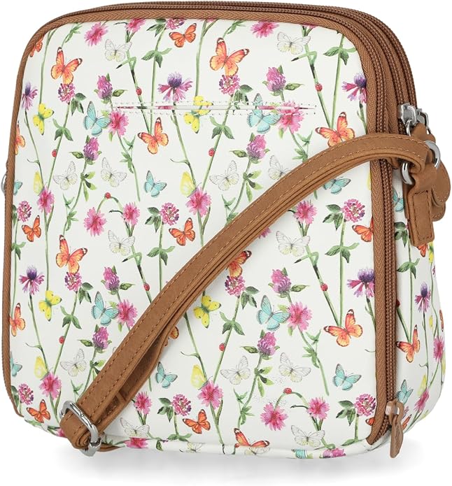 Multisac Women's MultiSac North South Mini Zip Around Crossbody