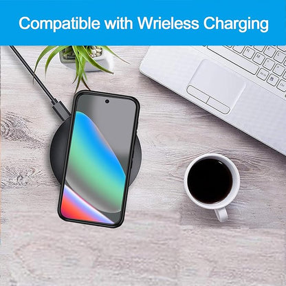 Battery Case for Pixel 10/10 Pro, Upgraded 10000mAh Battery Pack Rechargeable Charger Case with Wireless Charging Compatible for Pixel 10/10 Pro(6.3 inch) External Charging Cover(Black)