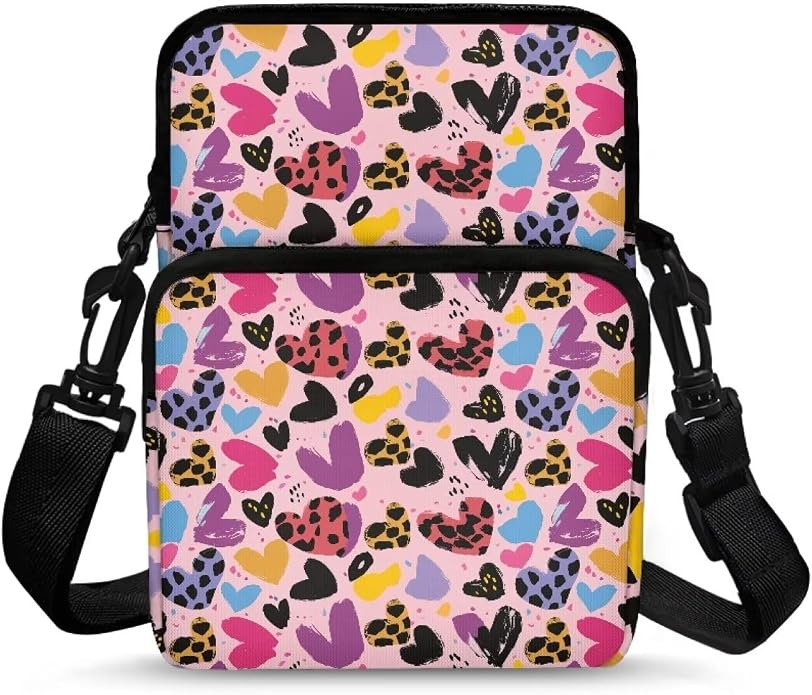 Men's Crossbody Bag, Small Cell Phone Wallet, Women's Shoulder Handbag, Travel Gym Bag