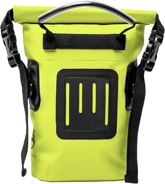 geckobrands Waterproof Phone Tote with 2L Dry Bag and Adjustable Strap – Protect Your Phone and Valuables While on The Go