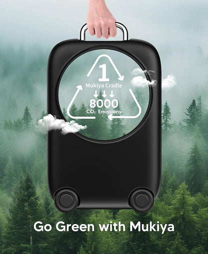 Mukiya 2026 Traveling Fast Wireless Charging Station for Apple Devices, Magnetic 3 in 1 MagSafe Charger Stand for iPhone 17 16 15 14 13 12 Pro Max Plus Air, Apple Watch&Air pods Pro-Sweet Gifts, BK