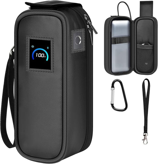 Case Compatible with Anker Prime 26,250mah Power Bank 300w, Battery Chargers Travel Carrying Holder for Laptop Phone Computer, Portable Charger Fast Charging &USB Cables, Adapters (Bag Only)