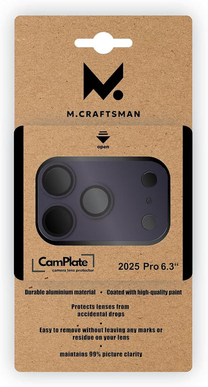 for iPhone 17 Pro Camera Lens Protector | Aerospace-Grade Aluminium | Full Protective Cover | Anti-Glare Sapphire Glass | Colour-Matched Finish Pacific Blue