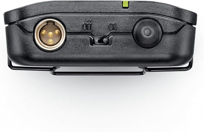 Shure BLX188/CVL Wireless Microphone System - 14-Hour Battery Life, 300 ft Range, UHF | Includes (2) Lavalier Mics, Dual Channel Receiver | H10 Band (BLX188/CVL-H10)