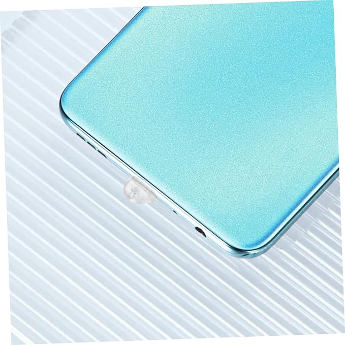 Housoutil 20pcs Type-c Charging Port Plugs Transparent Protective Plugs for Mobile Devices Easy to Use Carry Fluff from Entering Charging Ports