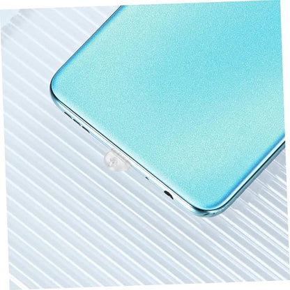Housoutil 20pcs Type-c Charging Port Plugs Transparent Protective Plugs for Mobile Devices Easy to Use Carry Fluff from Entering Charging Ports