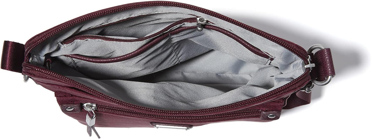 Baggallini womens Go Bagg With Rfid Phone Wristlet