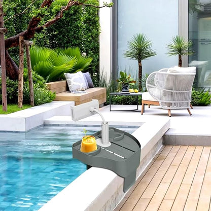 Spa Gift Set - Hot Tub Tray with Adjustable Phone Holder, Hot Tub Accessories, Perfect for Relaxation in Inflatable Hot Tub/Pool, Unique Gifts for Women, Mom and Parents