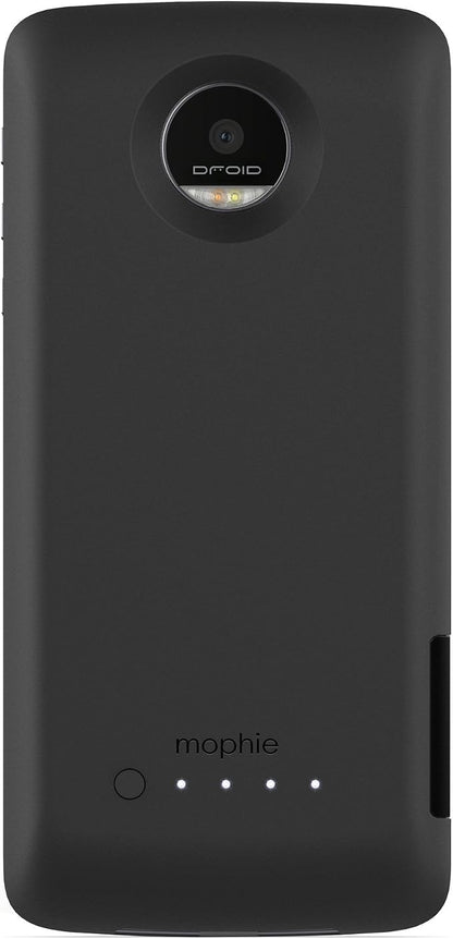 Mophie Juice Pack Protective Battery Case For Motorola Moto Z (3,000mAh), Black, 3505_JP-MOTO-BLK