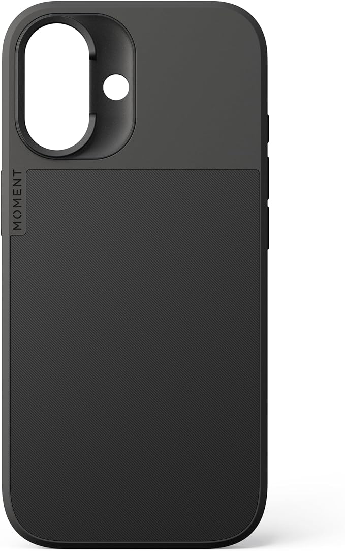 Moment Camera Case for iPhone 17 (Black, iPhone 17)