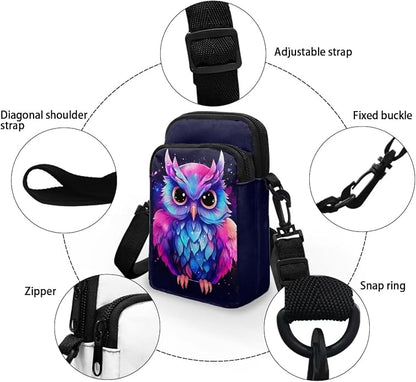 DISNIMO Small Crossbody Bags for Women Trendy Cross Body Cell Phone Shoulder Bags Purses with Adjustable Strap