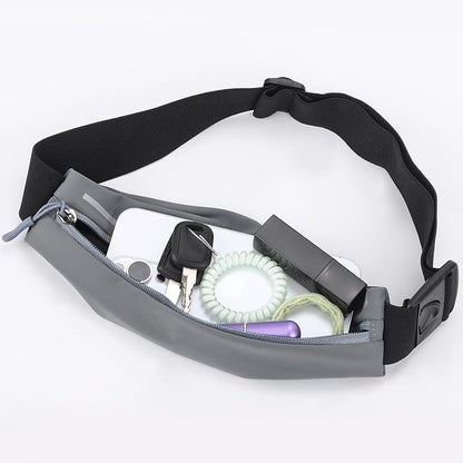 Slim Running Belt for Men Women,Runners Fanny Pack Waist Phone Holder for women, Pouch Waist Bag for Workout Jogging