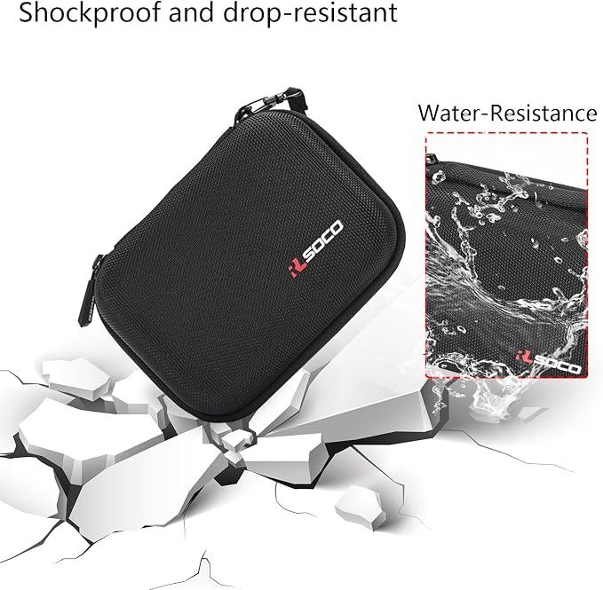RLSOCO Travel Case for UGREEN 20000mAh 100W Power Bank | Compact Design with YKK Zipper & Scratch Protection (Case Only)