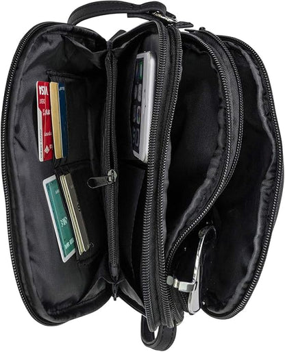 Multisac Women's MultiSac North South Mini Zip Around Crossbody