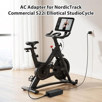 36V 3.5A Adapter Compatible with NordicTrack Commercial S22i Elliptical Studio Cycle NTEX02422 22" Fitness Bike IN3603500 418190 NTEX02117NB NTEX02117 Power Supply for Nordic Track Bike
