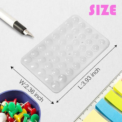 Double Sided Silicone Suction Phone Holder Mount, Silicon Accessory for iPhone and Android, Hands-Free Mirror Shower Phone Holder, TikTok Videos and Selfies (Combo B)