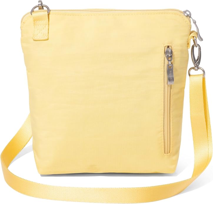 Baggallini Modern Pocket Crossbody Bag for Women, 8.5"x8.5" Handbag Purse with RFID, Lightweight Water-Resistant