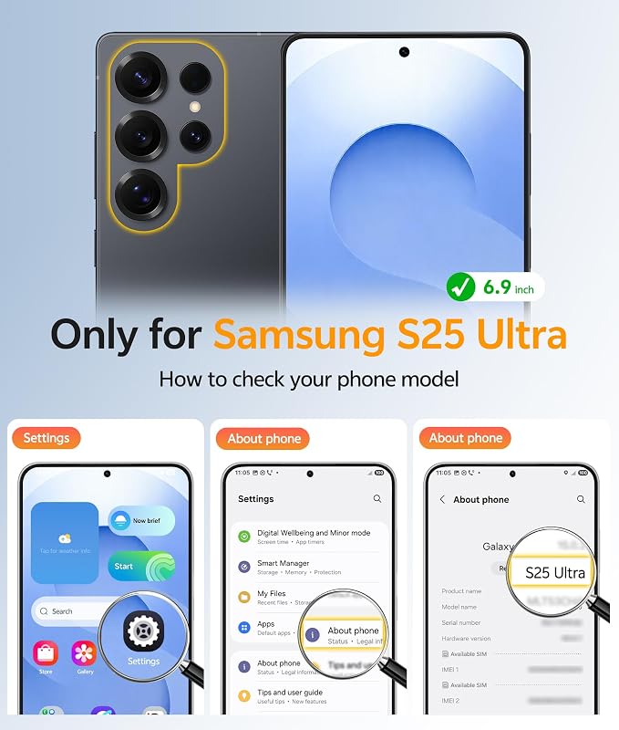 FNTCASE for Samsung Galaxy S26 Ultra Case, Compatible with Magsafe Blue | Screen Protector, Full Camera Protection, Translucent Matte, 14FT Military Grade Drop Proof, Protective Phone Cover