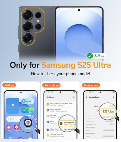 FNTCASE for Samsung Galaxy S26 Ultra Case, Compatible with Magsafe Blue | Screen Protector, Full Camera Protection, Translucent Matte, 14FT Military Grade Drop Proof, Protective Phone Cover