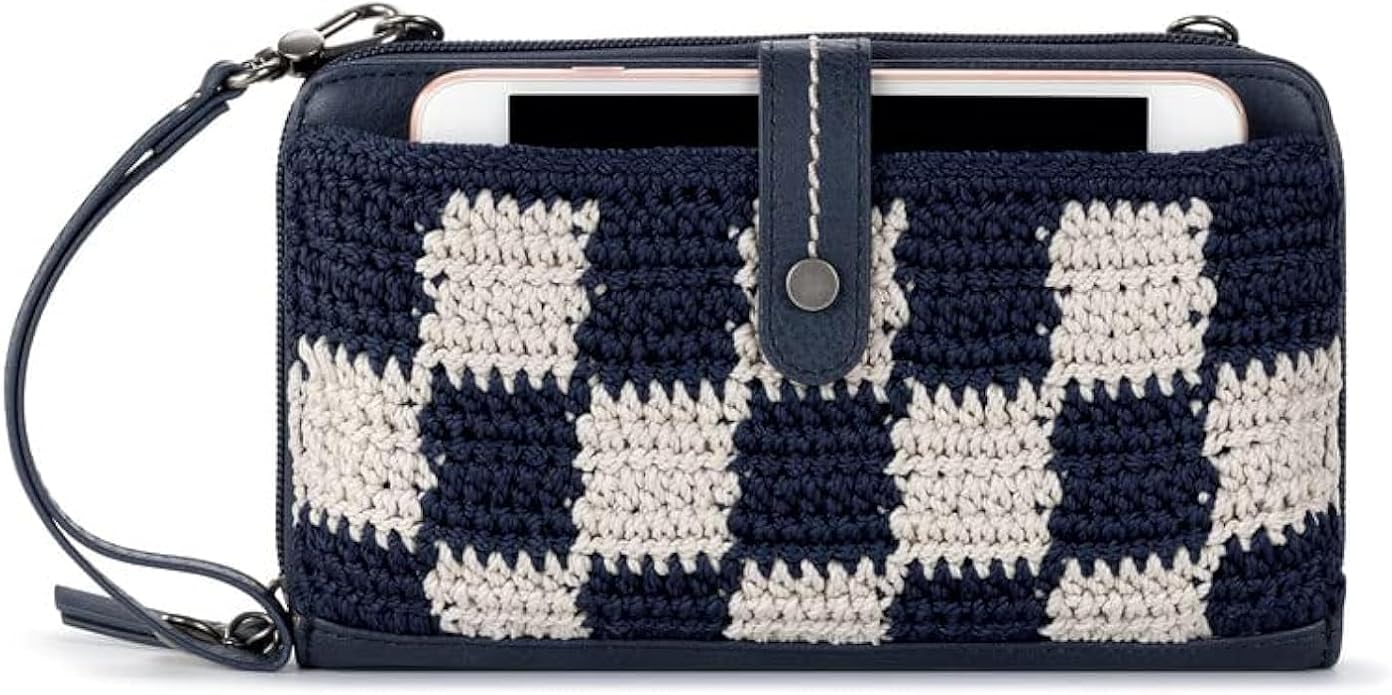 The Sak Iris Smartphone Crossbody Purse - Small Women's Cellphone Bag & Wallet For Everyday- Convertible Wristlet With Zipper