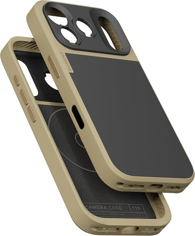 Moment Camera Case for iPhone 17 (Beige, iPhone 17 Pro)