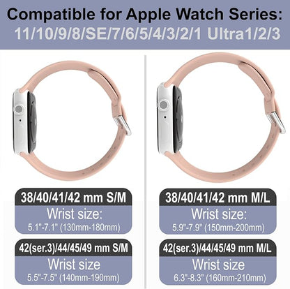God is Greater Than the Highs and Lows Watch Band Compatible with Apple Watch Laser Engraved iWatch Band Silicone 38mm - 49mm Strap Jesus Psalm Christian God Blessed (38/40/41mm S/M, Pink Sand)