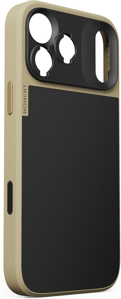 Moment Camera Case for iPhone 17 (Beige, iPhone 17 Pro Max)