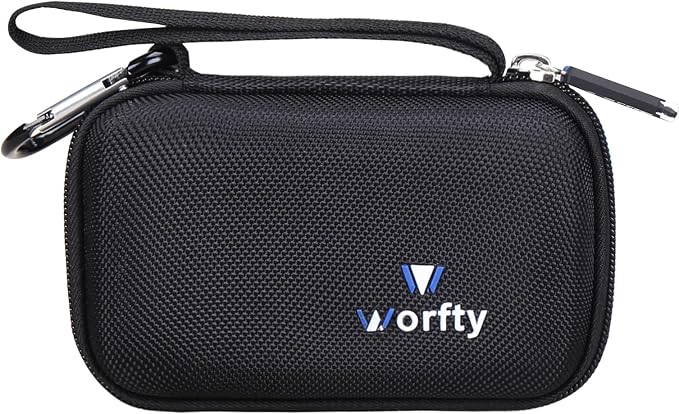 Case for TRKOY Magsafe Portable Charger(W5)/ Baseus Picogo Qi2.2 25W(E0028V00)/Qi2 15W Magsafe(PPKPC-1027G) - Travel Protective Carrying Storage Bag (Black)