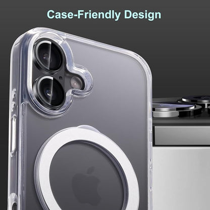 2 Pack Camera Lens Protector for iPhone 17 (6.3"), [AR+AF Coating] HD Clear Tempered Glass Lens Cover, 9H Hardness, Scratch Resistant, Anti-Fingerprint, Case Friendly, Easy Installation